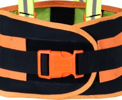 SOPORTE SACROLUMBAR MALLA ELASTICA TIRANTES ALTA VISIBILIDAD REFL #3