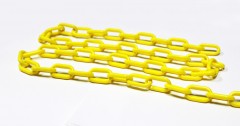 CADENA PLASTICA AMARILLA