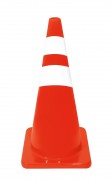 CONO BRILLOSO DE 71 CMS CON 2 REFLEJANTES